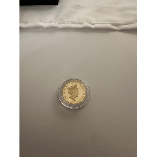 3 - 2022 Platinum Jubilee Tower in Bloom Gold Proof Sovereign