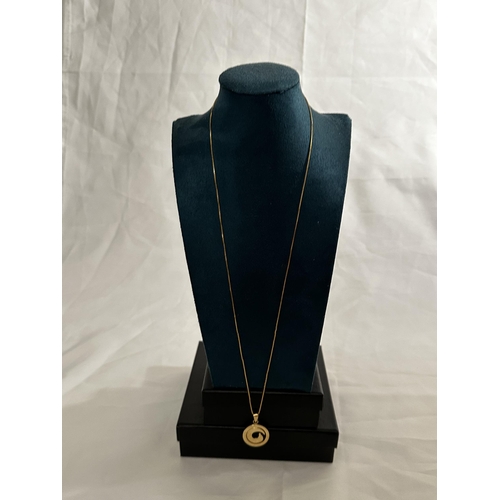 33 - 18ct Gold Chain with Pendants (4.8g)