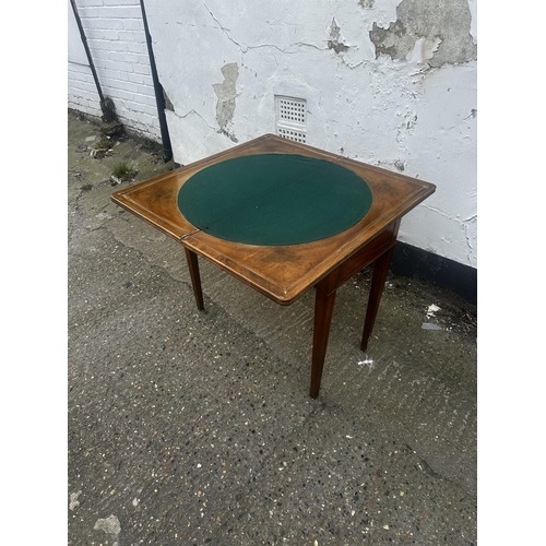 905 - Regency Mahogany Tea/Card Table