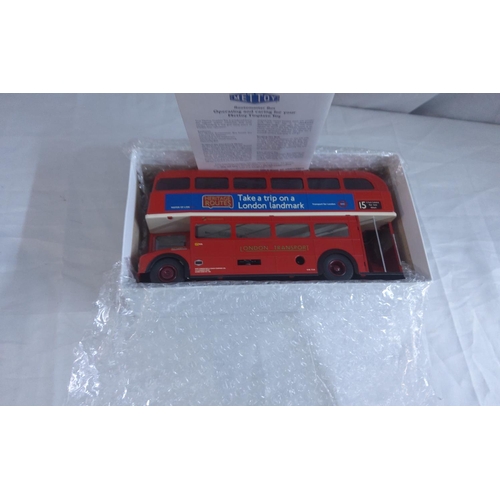 522 - Met toy Ltd Edition Clockwork Tinplate Bus by Corgi