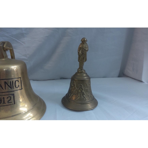 504 - Group of Various Brass Bells