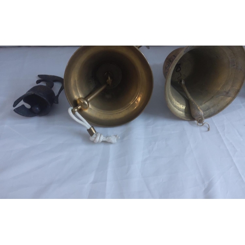 504 - Group of Various Brass Bells