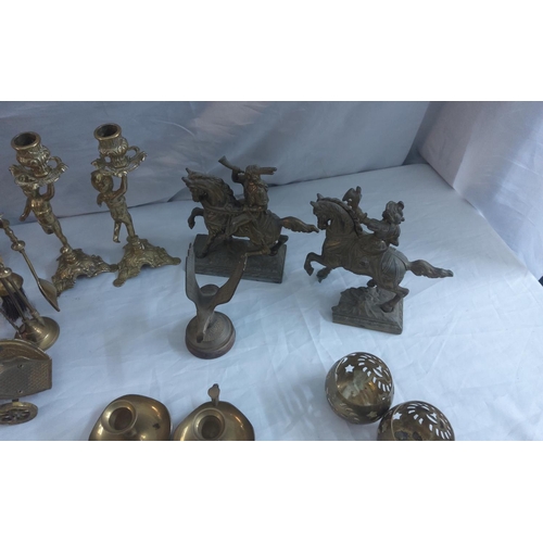 509 - Large Lot of Brass Items from Pub Closure