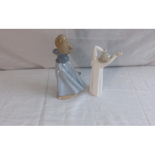 733 - Vintage Nao by Lladro Porcelain Girl with Bunny Rabbit
#4870 Boy Yawning