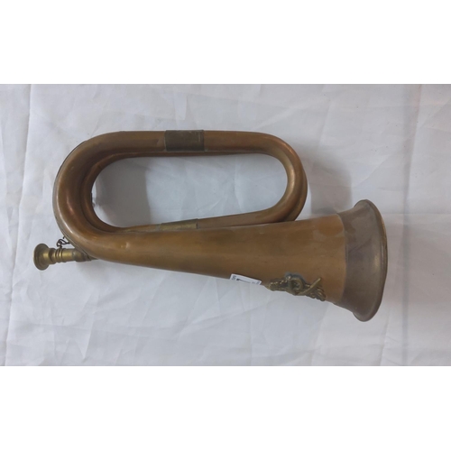 737 - Antique Military Bugle