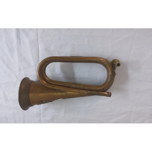 737 - Antique Military Bugle