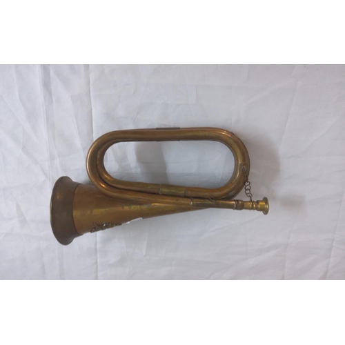 737 - Antique Military Bugle