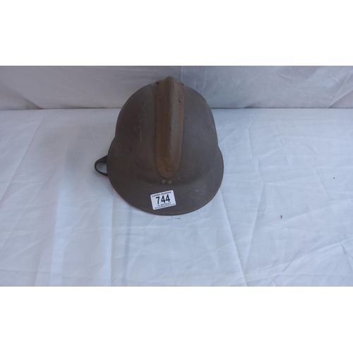 744 - Second World War M31 Adrian Helmet