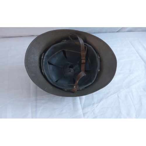 744 - Second World War M31 Adrian Helmet