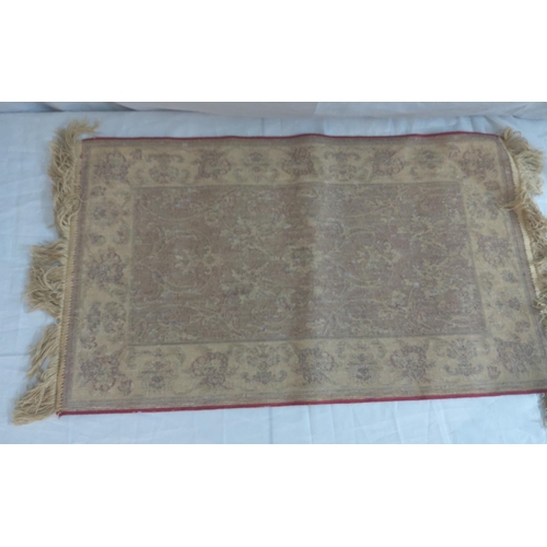 761 - Persian Silk Prayer Mat