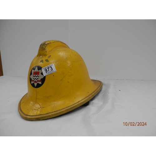 973 - 1980s London Fire Brigade Helmet