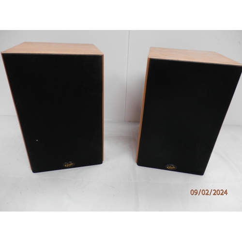 903 - Pair of Gale Gold Monitor Speakers