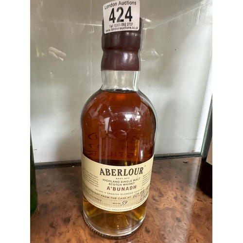 424 - 70cl Bottle of Aberlour A'Bunadh 60.9% Scotch Whisky