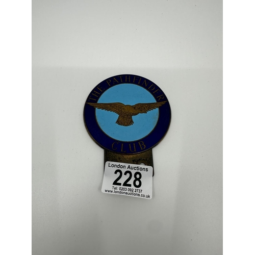 228 - The Pathfinder Club Car Badge