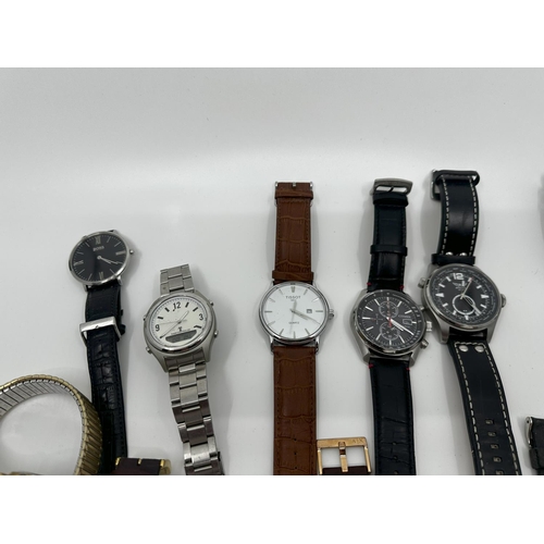 233 - Good Lot of Various Gents Wrist Watches-All Genuine and Good Brands