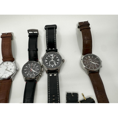 233 - Good Lot of Various Gents Wrist Watches-All Genuine and Good Brands