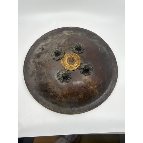 242 - 19th Century Indian Dhal Shield ( 35cm)