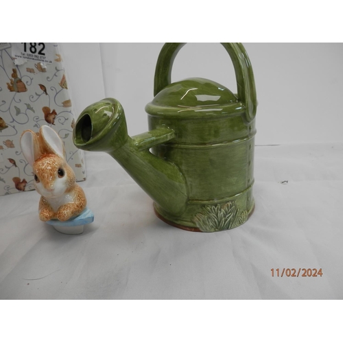 182 - New and Boxed Beatrix Potter Peter Rabbit Teapot