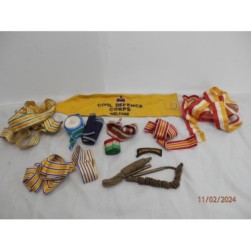 183 - Quantity of Various Unused Medal Ribbon