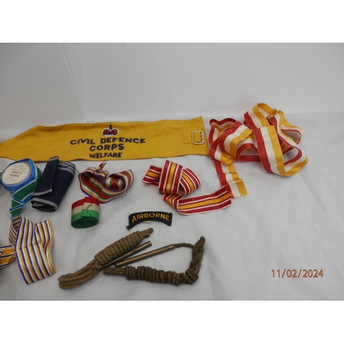 183 - Quantity of Various Unused Medal Ribbon