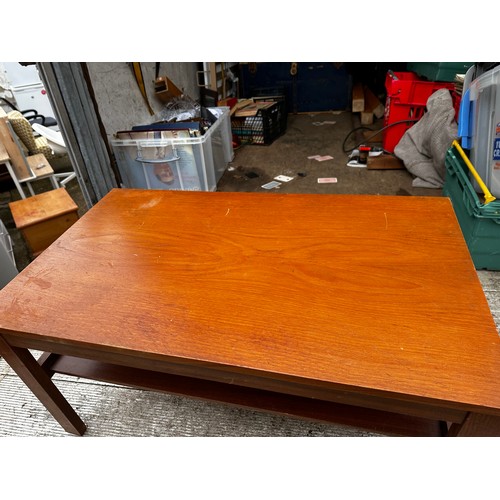 1227 - Mid Century Teak Coffee Table