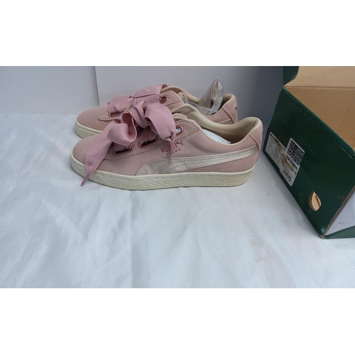 764 - Pair of Unused Ladies Puma Suede Trainers Size UK 7