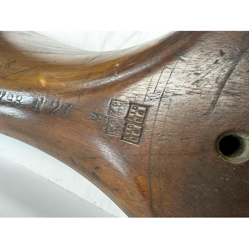 1E - First World War Siddeley Wooden Propeller Marked 