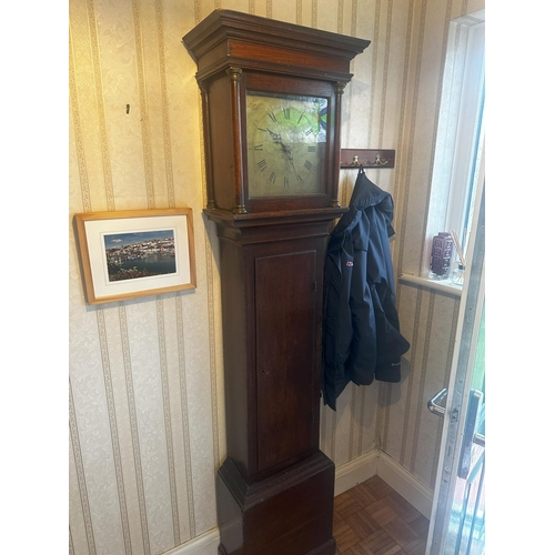 2C - 18th Century mahogany longcase clock by Abraham Weston, Lewes