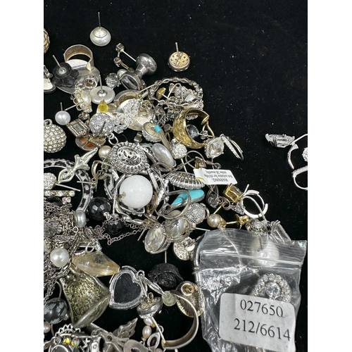 261 - Large Lot of Mostly Silver Earrings