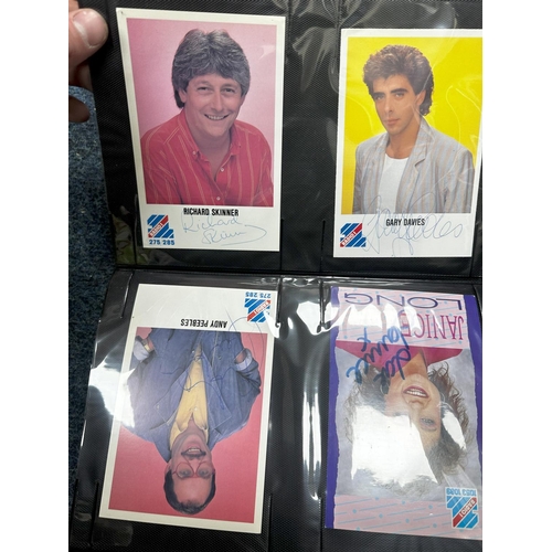 1326 - Good Collection of Vintage Autographed Photo Cards- Television Interest including The Bill, Eastende... 