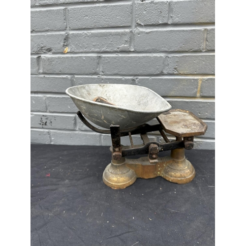 1327 - Set of H Webb & Co Weighing Scales