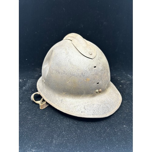 744 - Second World War M31 Adrian Helmet