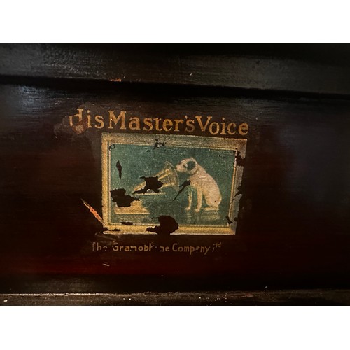 1354 - Original HMV Gramophone with Needles