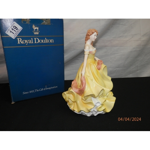 119 - Boxed Royal Doulton Pretty Ladys Summer Figurine