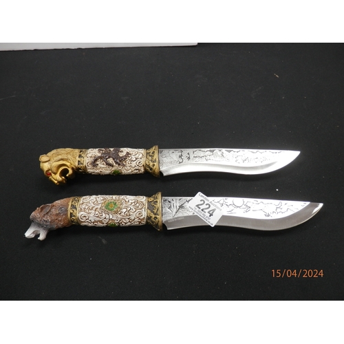 1224 - Pair of ornamental Knives