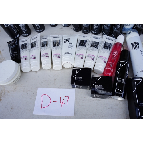 1272 - Lot of 47 assorted Hair products