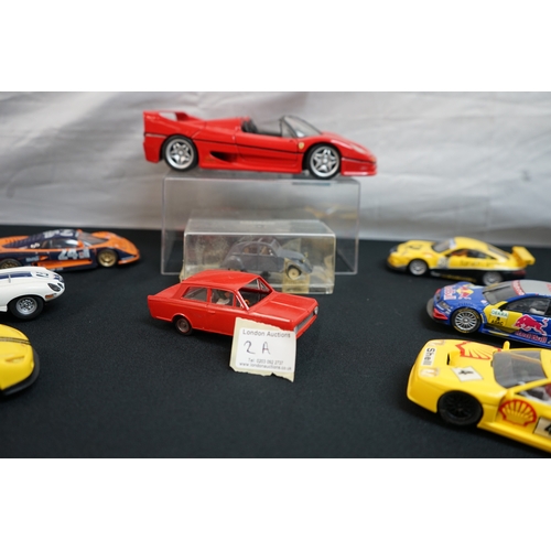 2a - Collection of Various Toy Cars, Cigarette Cards etc