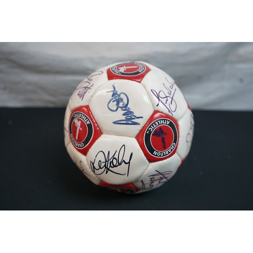 304 - Charlton Athletic Autographed Football