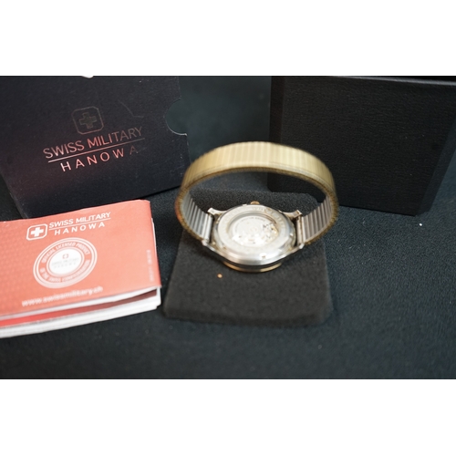 309 - Boxed Swiss Military Hanowa Watch