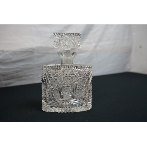 340 - Cut glass decanter