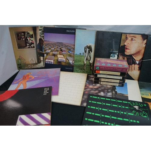 350 - Very Good Collection of Pink Floyd Vinyl Records and other memorabilia