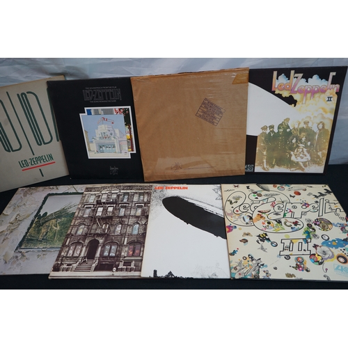 351 - Good Collection of Led Zeppelin Vinyl Records