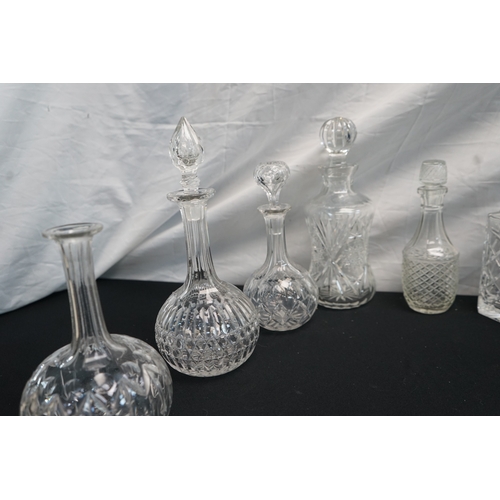 360 - Good lot of Various decanters