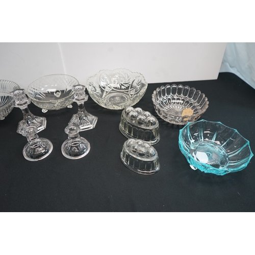 364 - Lot of Vintage bowls and Various other cut glass items.