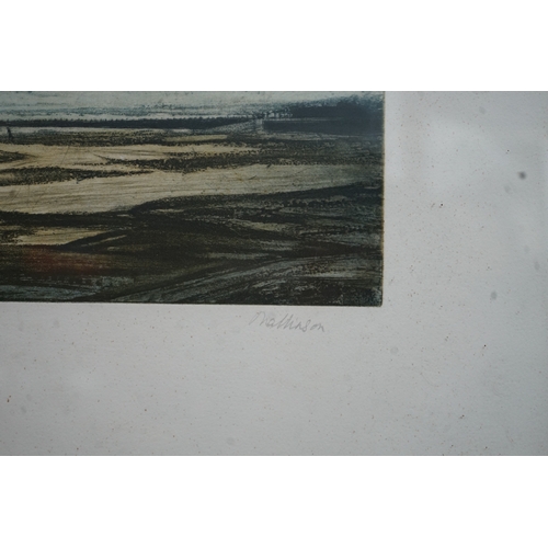 4 - Hand Signed Print Titled Tracks on the Shore. Ltd Edition. 60cm x 40cm