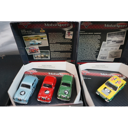 40 - 3 Corgi Drivetime Motorsport Diecast Cars Boxed