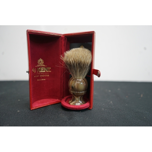 451 - Kent pure badger shaving brush in original box