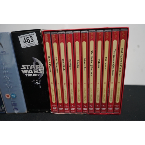 463 - Lot of Various DVD Boxsets to include Star Trek