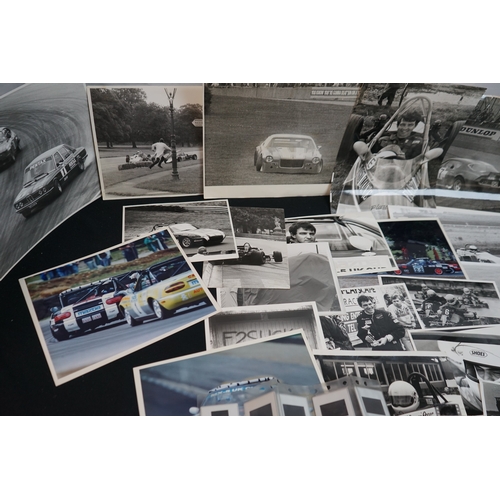 47 - Motorsport Interest: 2 Albums of Photographic Negatives