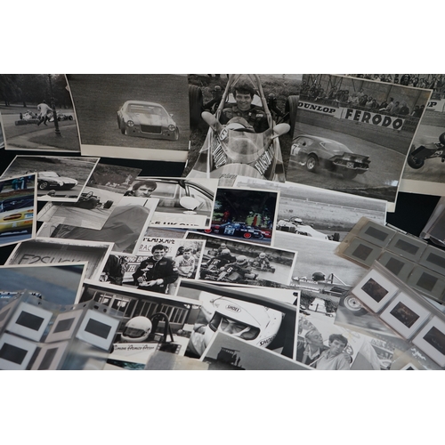 47 - Motorsport Interest: 2 Albums of Photographic Negatives